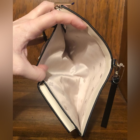 NIB-Kate Spade-SET-Staci Phone Wristlet & Sm Card Holder-Scribble Hearts-$318 - Picture 8 of 16